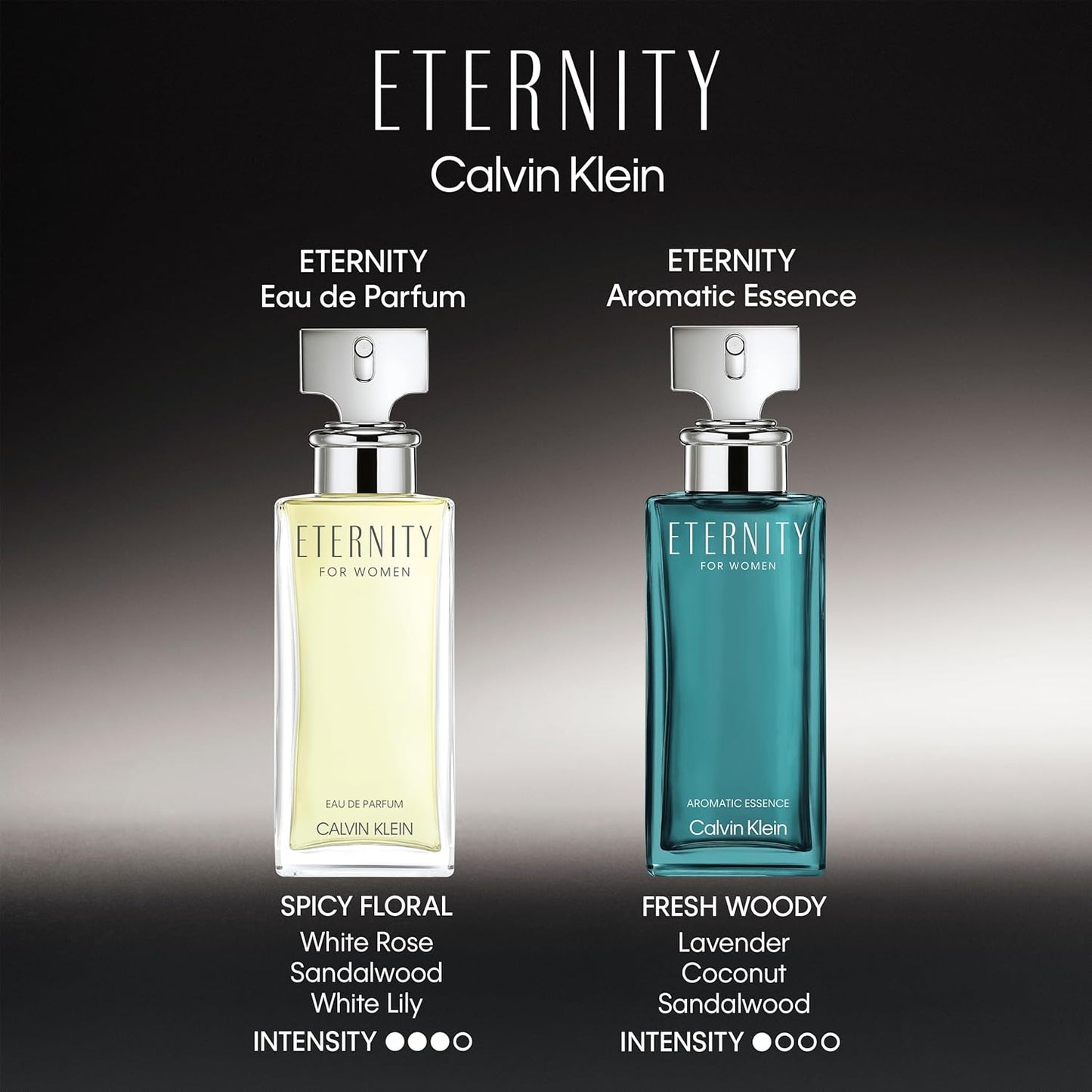 Calvin Klein Eternity Eau De Parfum – Floral Women'S Perfume – with Notes of Bergamot, White Lily, White Rose, Sandalwood & Amber – Long Lasting Fragrance