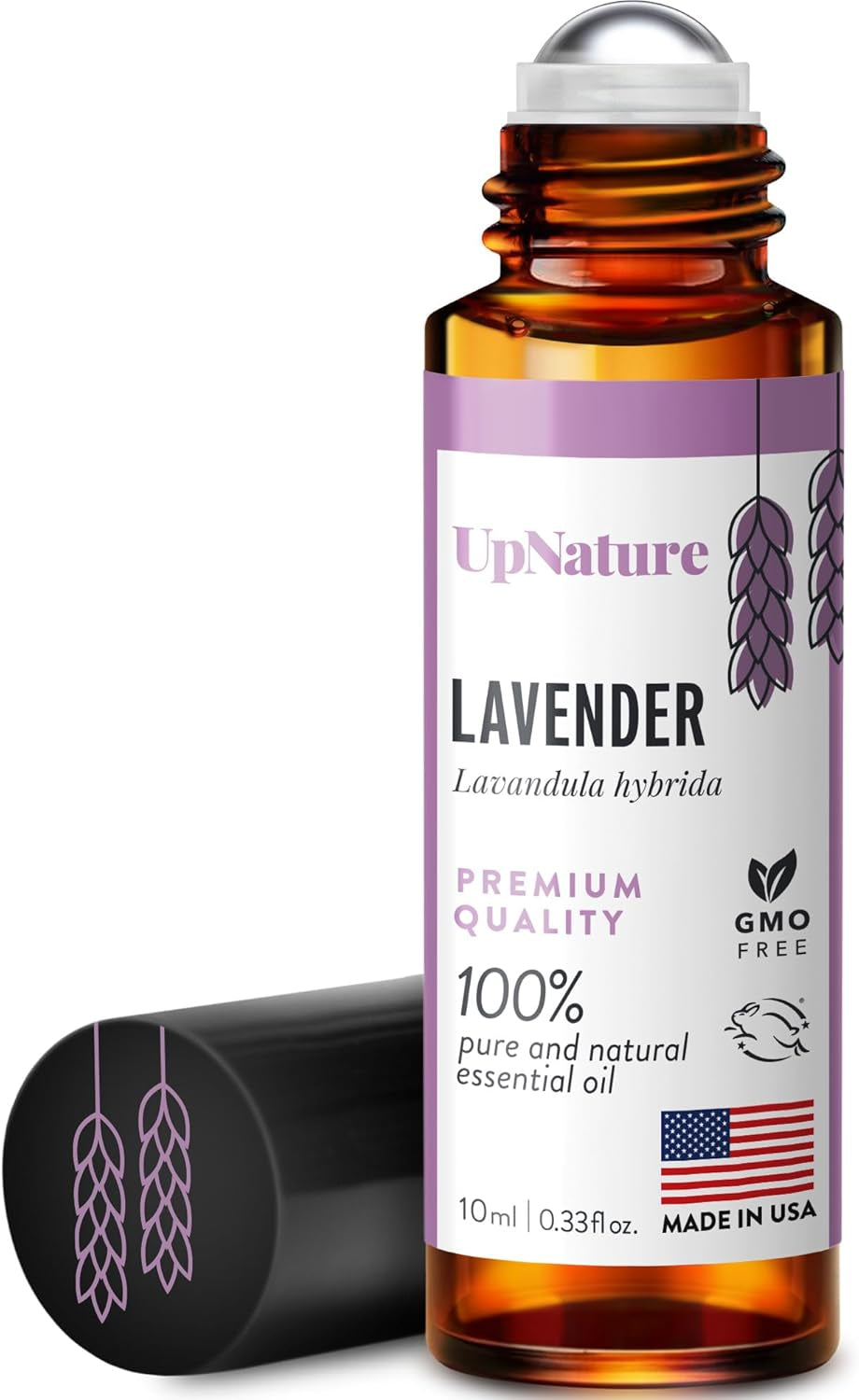 Lavender Essential Oil Roll on - 100% Pure Lavender Oil for Skin & Aromatherapy Essential Oil