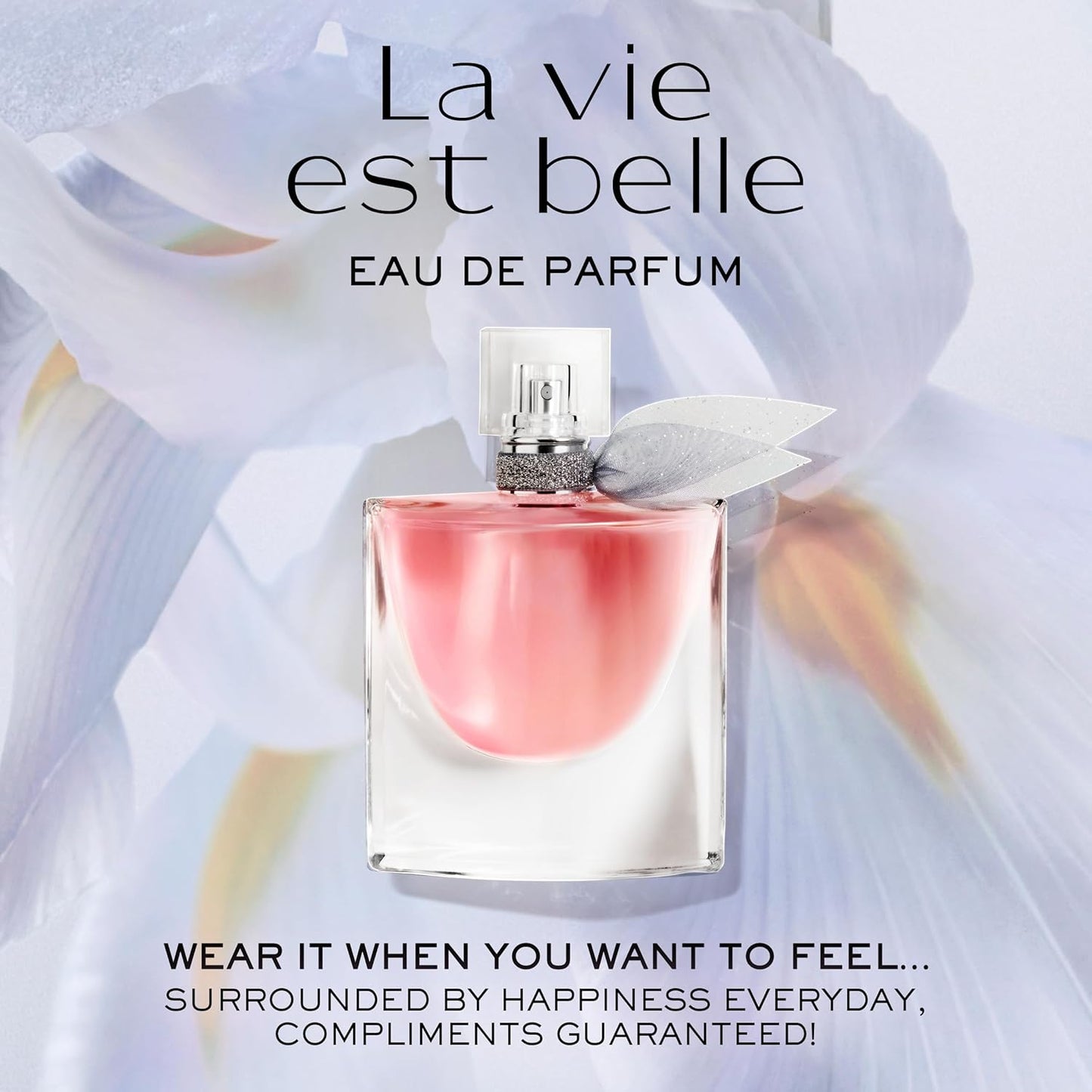 La Vie Est Belle Eau De Parfum - Long Lasting Fragrance with Notes of Iris, Earthy Patchouli, Warm Vanilla & Spun Sugar - Floral & Sweet Women'S Perfume